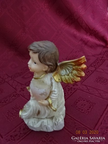 Német porcelán angyalka, magassága 10 cm. Vanneki!