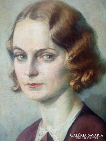 Fat gyula: portrait of young lady