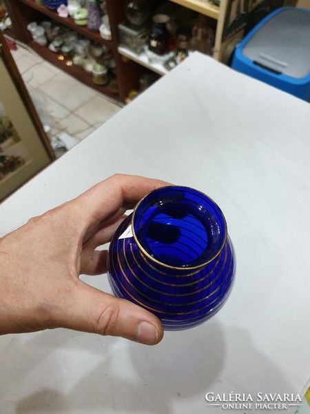 Régi parádi üveg váza 