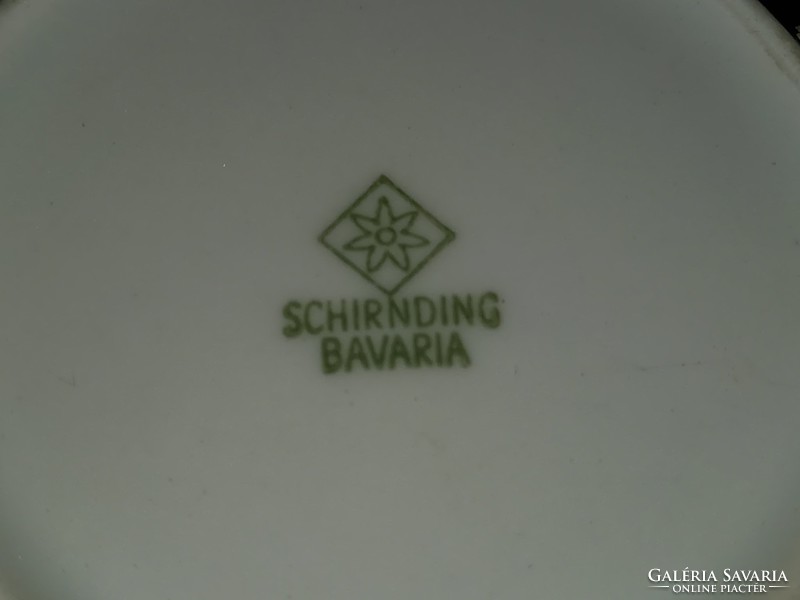 043 5 db Schinding Bavaria reggeliző szett 2 db tálcával ovális tányérokkal