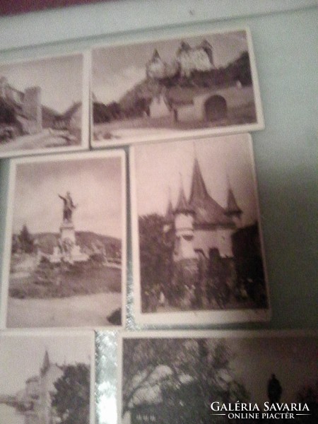 Pallas nyomda által kibocsájtott kártya méretű képek a Nagy Magyarországból, 13 db