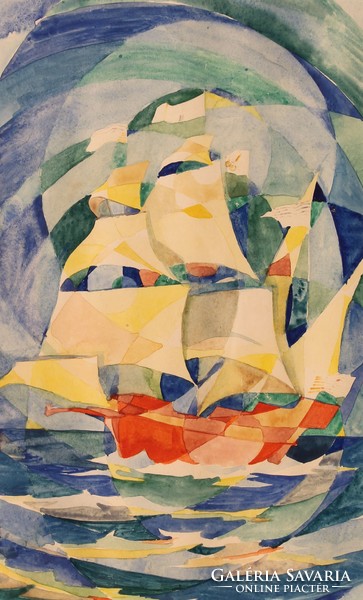 Colorful modern sailboat! Antos: the revenge