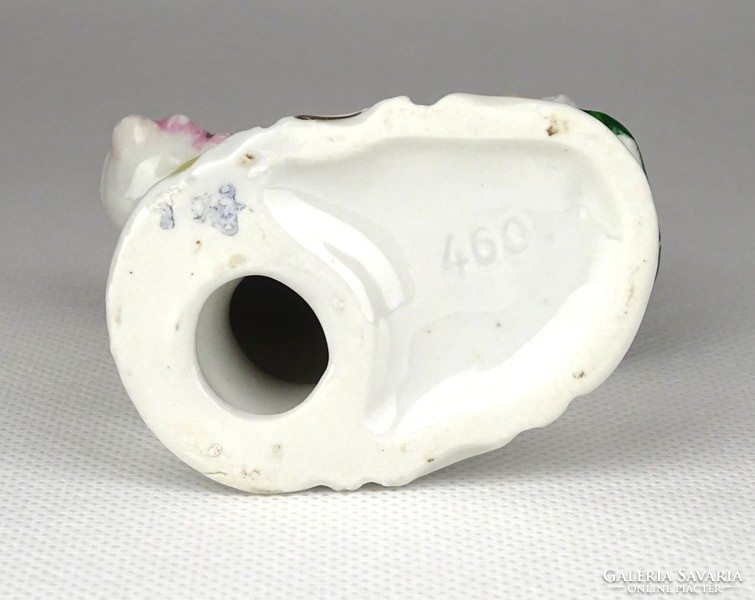 1B356 Régi jelzett barokk főúri porcelán páros 10 cm
