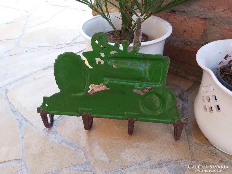 Beautiful iron tractor, tractor, zetoros hanger, wall hangers john deere