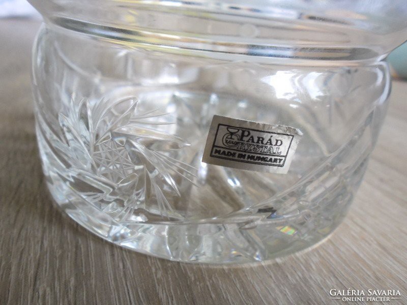 Paradise crystal bowl / sugar bowl