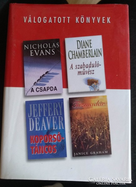Válogatott könyvek: 4 novella, Evans, Delaver, Chamberlain, ajánljon!