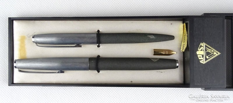 1B389 Aranyhegyű (14K) toll készlet dobozában ÁPISZ