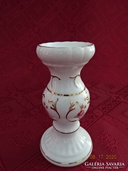 Aquincum porcelán gyertyatartó, magassága 11 cm. Vanneki!