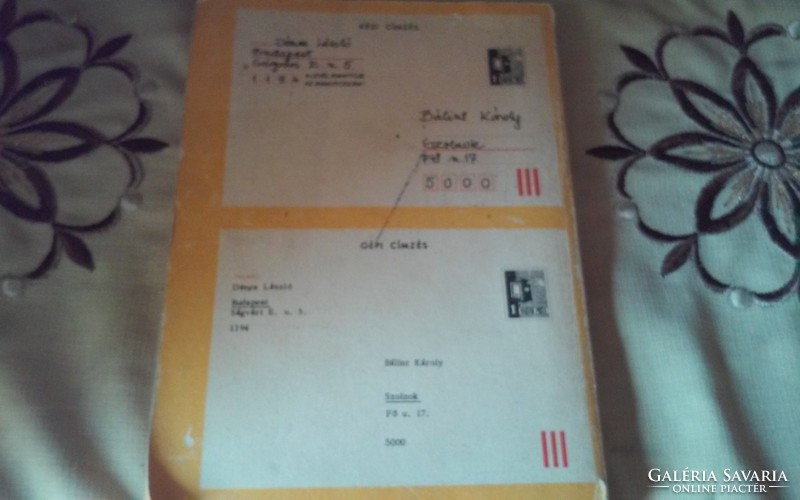 Postai irányítószámok névjegyzéke MAGYAR POSTA (1980)