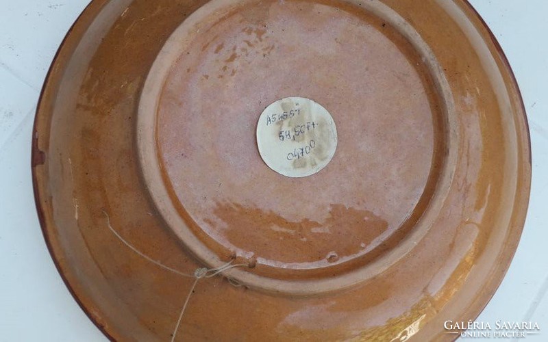 Ceramic bowl, wall plate d27 cm