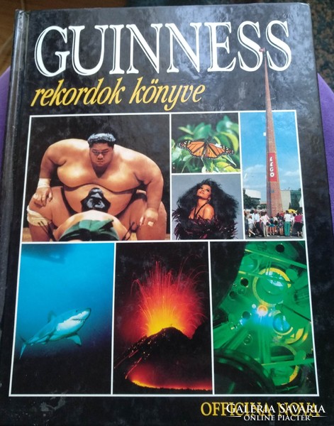 Guinness rekordok könyve 1994. Officina Nova kiadó, ajánljon!
