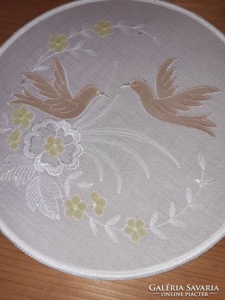 Beautiful bird embroidered decoration, window decoration