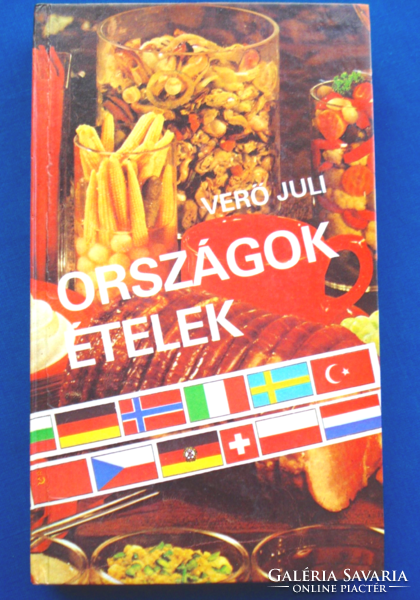 Verő Juli - Országok, ételek (válogatás 21 európai ország ételeiből Népszava 1985)