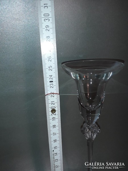 Price drop!!! Wmf marked graceful elegant glass goblet cup candle holder