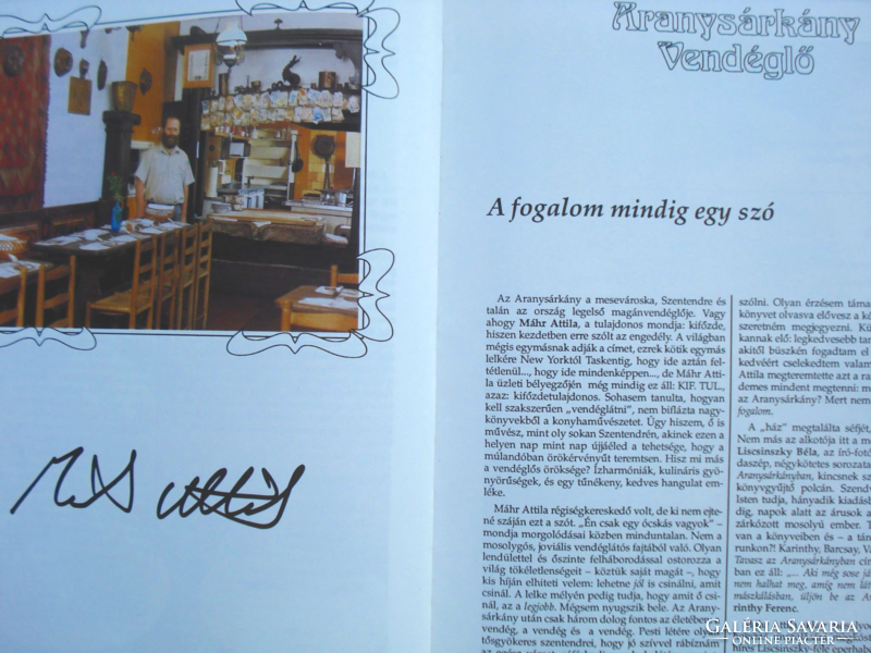 Success kitchens, recipes for success (the most popular dishes of 20 famous Hungarian restaurants - publex 1991)