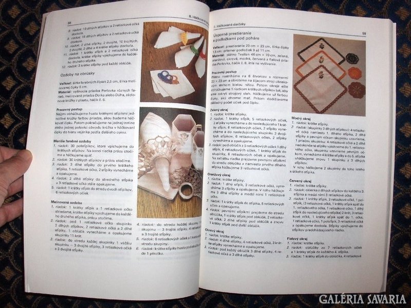Handicraft book in Slovak for skilled hands