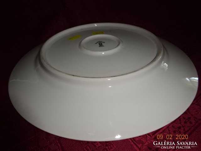 Schönwald German porcelain antique, round meat bowl, diameter 30 cm. He has!