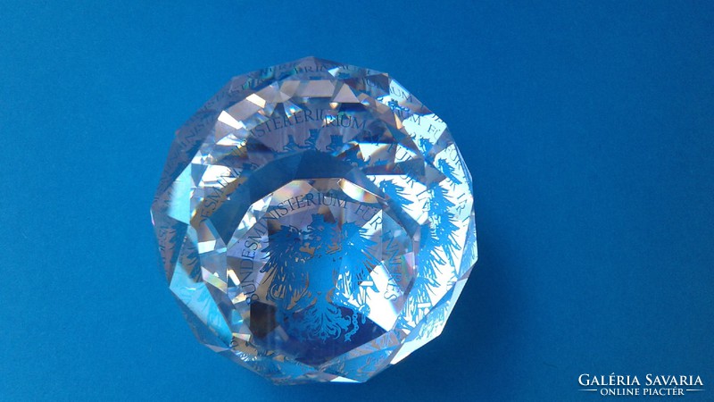 Nice crystal paperweight