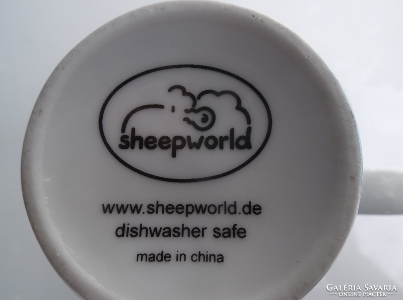 Mug - sheepworld - 3.5 dl - lamb - porcelain - beautiful - not worn - perfect