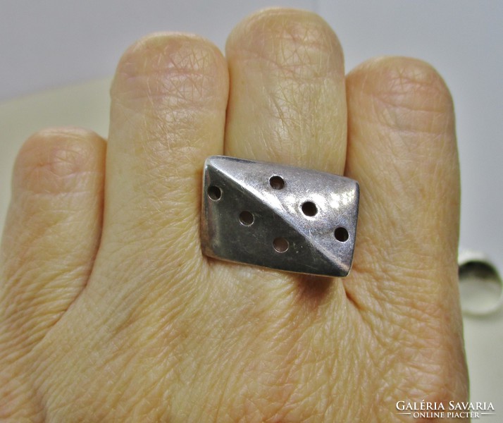 Különleges iparművész ezüst gyűrű