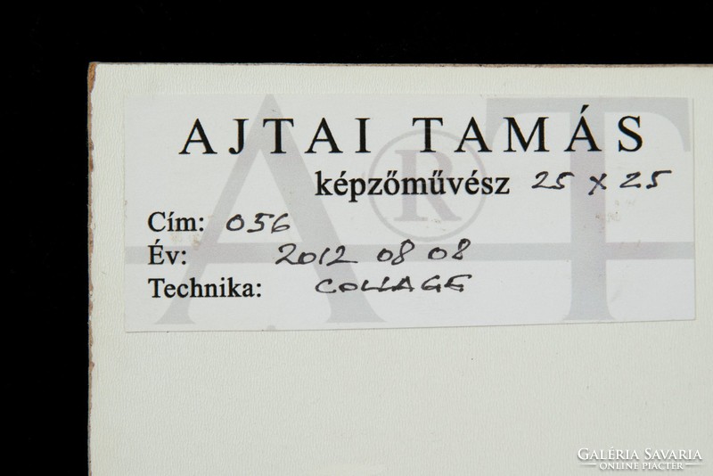 Ajtai Tamás (1952-): Emlékek I. 