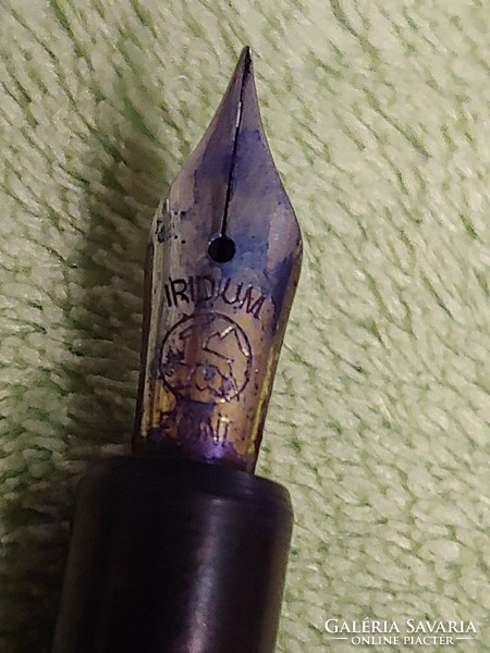 Baby Iridium Point pen toll bőr tokjában 1968.08.28.kelt iratokkal