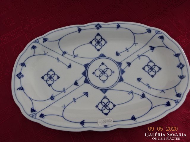 Winterling Bavaria német porcelán húsos tál, mérete 32,5 x 20,5 x 3 cm. Vanneki!