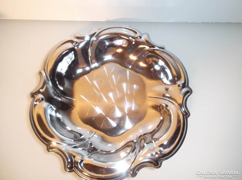 Bowl - silver plated - 20 x 7 cm - beautiful - new - German