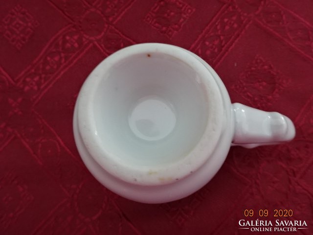 Csehszlovák porcelán antik kávéscsésze, vastag, hőtartó. Vanneki!