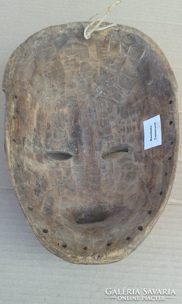 Afrika afrikai antik maszk Bamileke népcsoport Kamerun africká maska fal 20. 3002