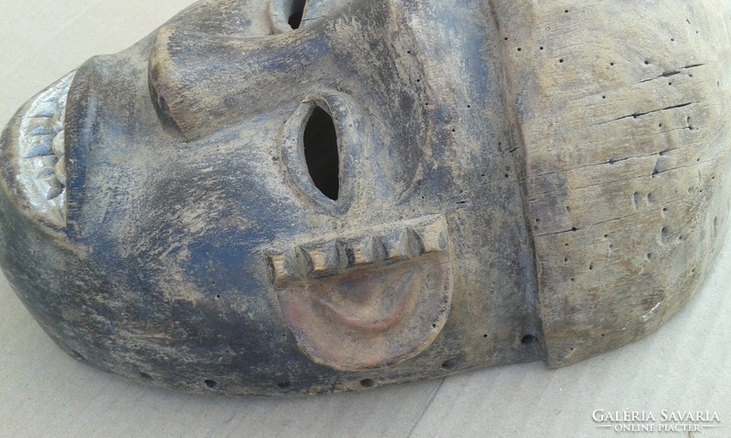 Afrika afrikai antik maszk Bamileke népcsoport Kamerun africká maska fal 20. 3002