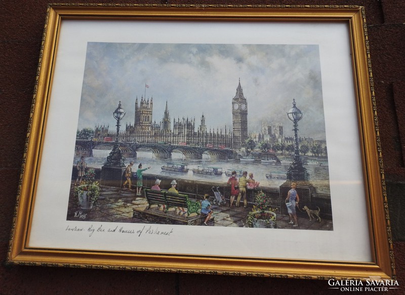 H. Moss lithography collection: pictures from London