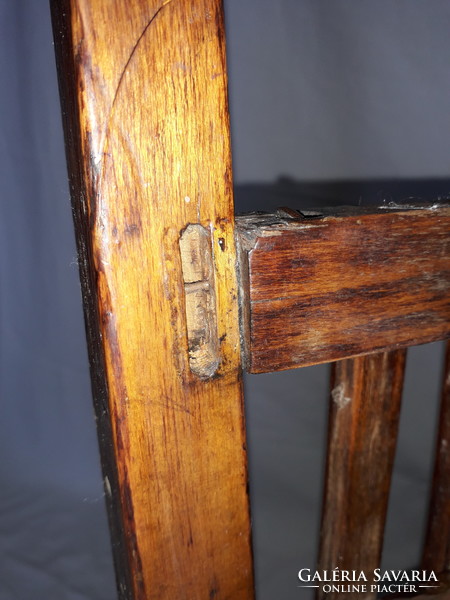 Wien Antik Art Nouveau Art Deco Marcel Kammerer tervezte THONET bükkfa szék karosszék 1905-ből