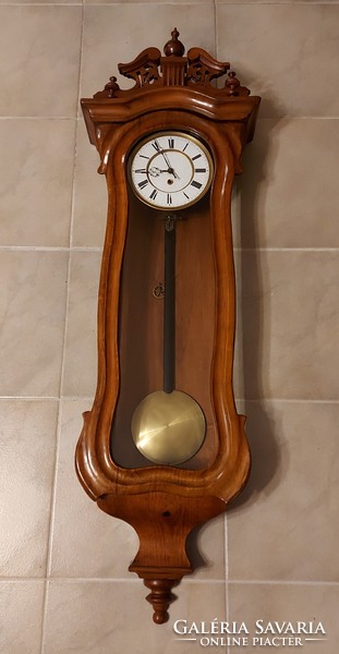 Antique fabulous Biedermeier wall clock! 1860!