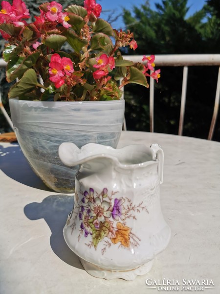 Art Nouveau floral jug