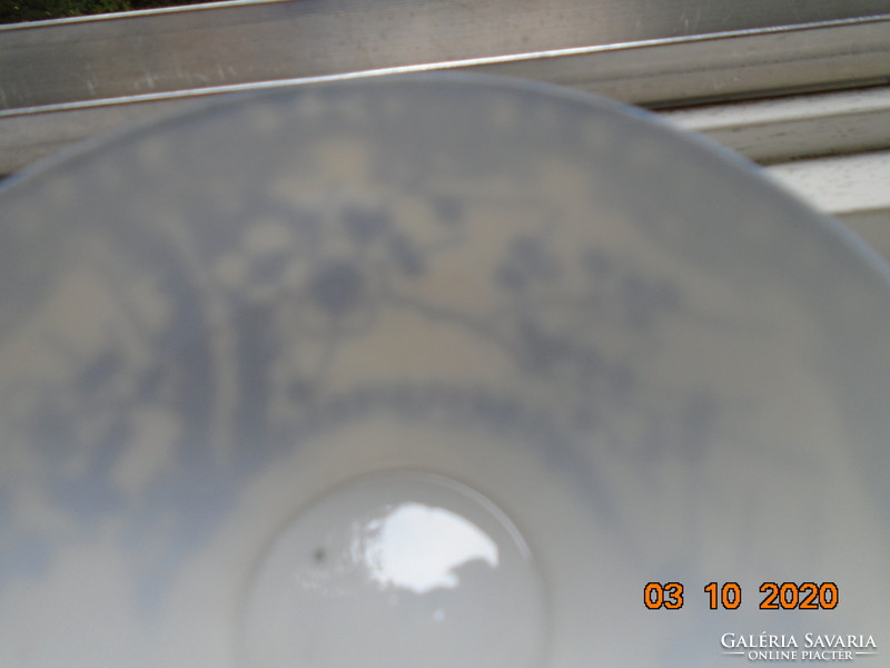 Japán tojáshéj porcelán cseresznyevirág mintás kávés csésze alátéttel