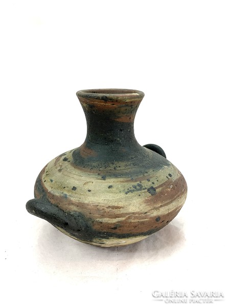 Bod Éva Iparművész kerámia váza ; Különlegesség - 4693
