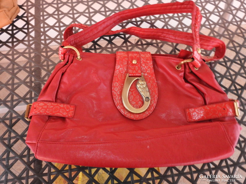 Leather side bag - women's handbag
