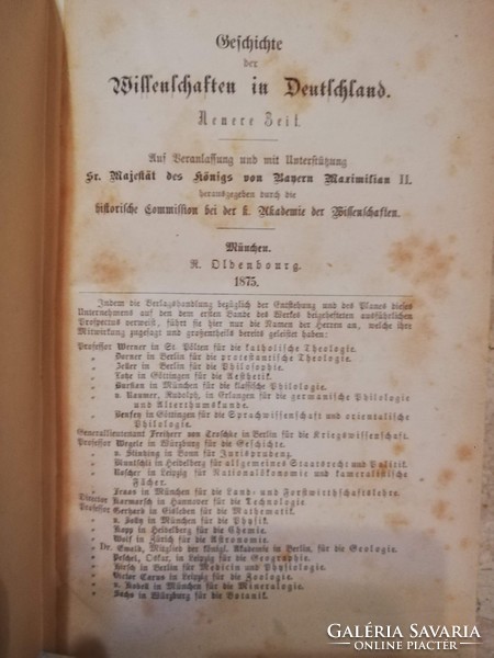 ZOOLOGIE DER ALTEN GRIECHEN UND RÖMER 1856 ÉS GESCHICHTE DR BOTANIK VON 16 JAHRHUNDERTBIS 1860 1875