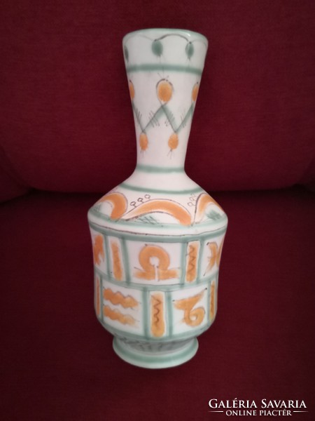 Géza Gorka zodiac vase (with astrological symbols, horoscope sign)