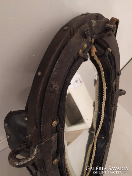 Antique horse tool horse riding tool harness wall mirror