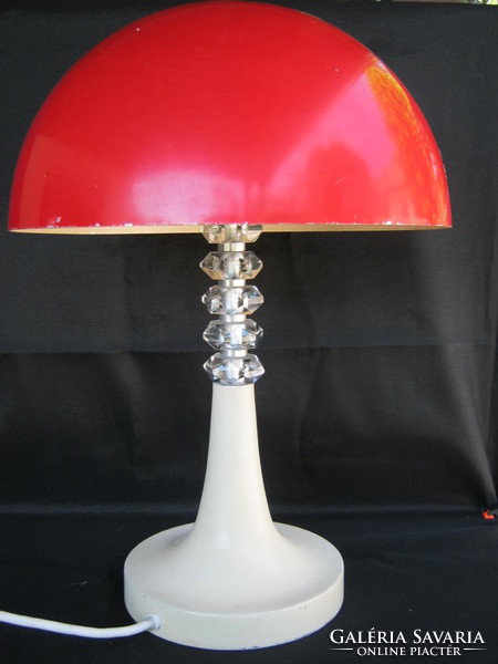 Retro metal large table mushroom lamp