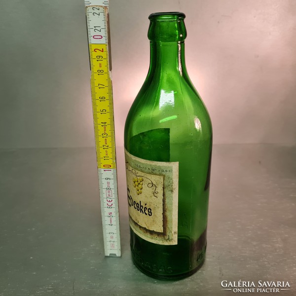 Wine bottle labeled 