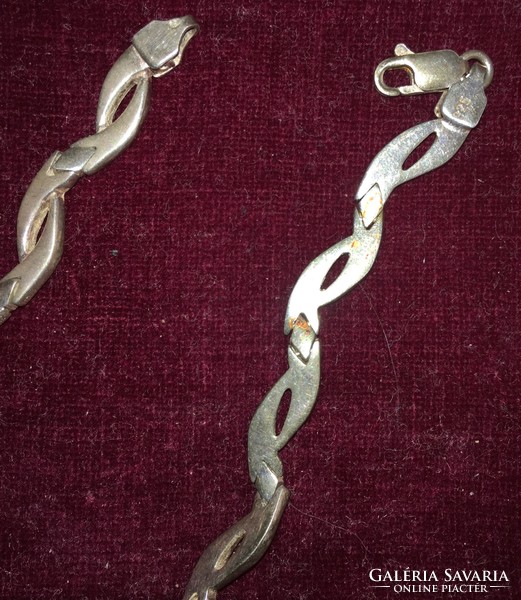 Bracelet - silver with Hungarian hallmark - from the 90s