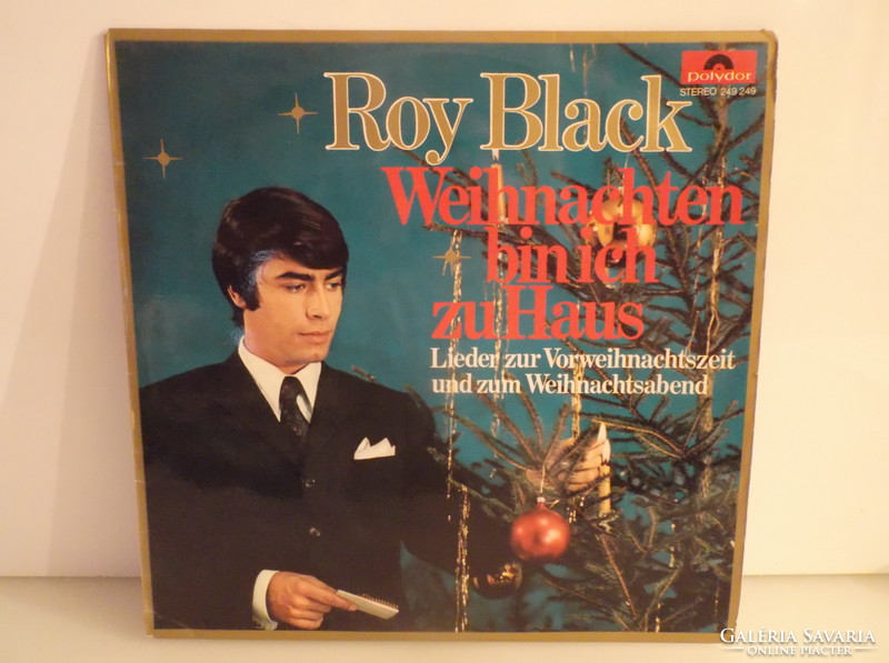 Record - vinyl - West German - roy black - weihnachten bin ich zu haus - new condition
