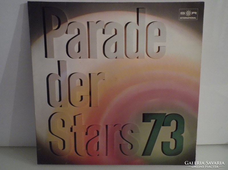 Record - vinyl record - West German - 1973 - parade der stars - new condition