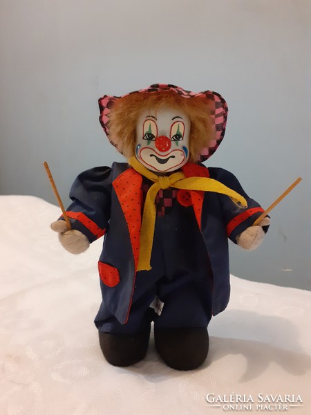 Clown conductor with baton 22 cm