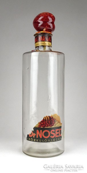 1C406 Dr. Noseda Meggyálom likőrös üveg ~1935
