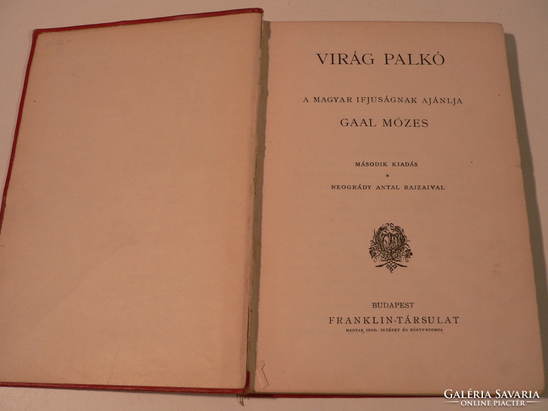 Gaal Mózes - Virág Palkó c könyv, olcsón eladó