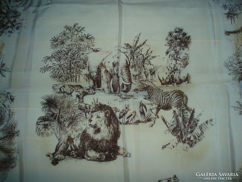 Vintage Codello valódi silk selyemkendő